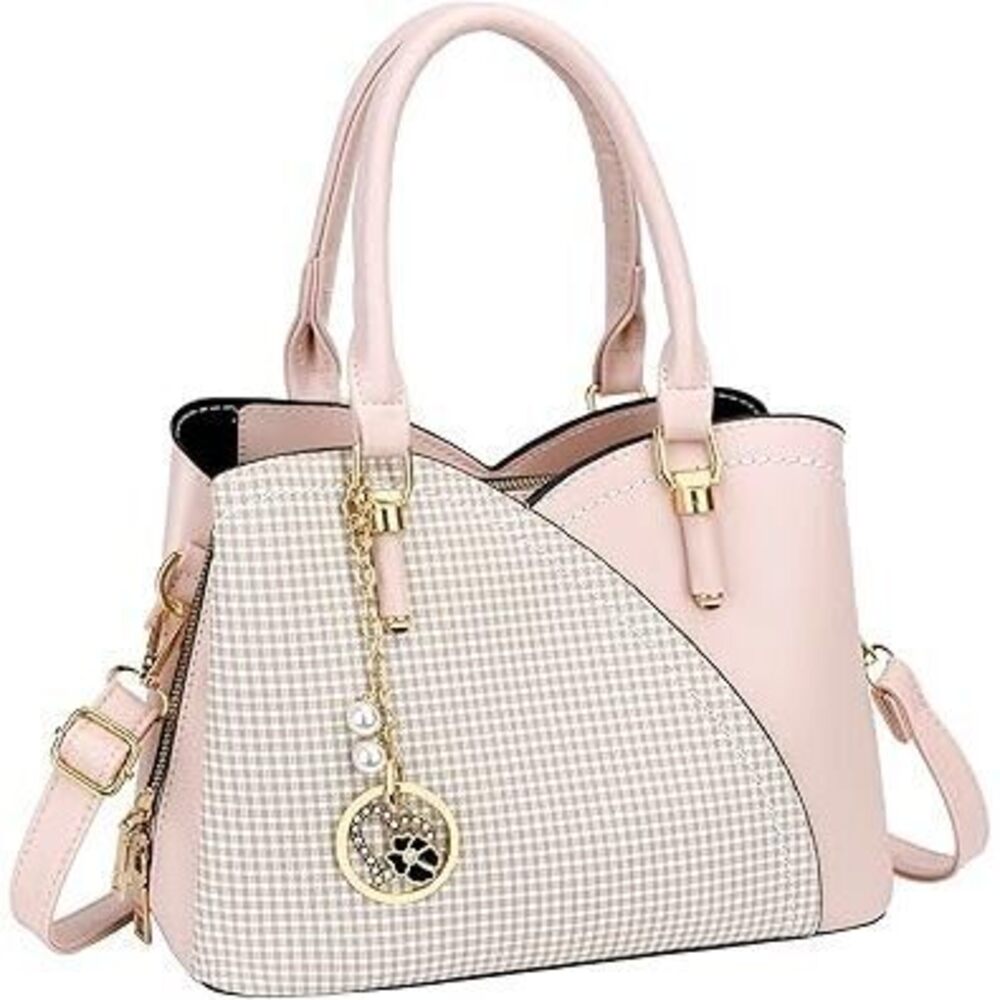 Triple Compartments Purses And Handbags For Women Fashion Ladies Satchel